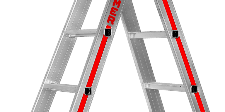 Stufe statt Sprosse beim Einsatz von Leitern