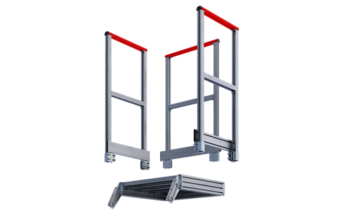 HYMER-Baukastensystem Plattformgeländer